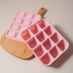 12 Grid Food-Grade Silicone Baby Food Freezer Tray - Easy Pop Out Ice Cube Mold for Infant Puree & Snacks