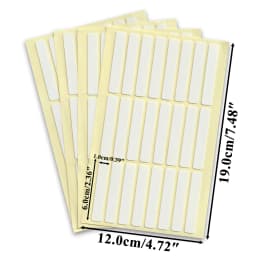 1 to 100 Sheets Double-Sided Crystal Nail Adhesive Strips Transparent PET Tape for False Nail Practice Display & Training Stands