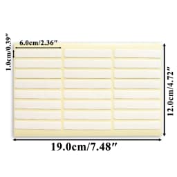 1 to 100 Sheets Double-Sided Crystal Nail Adhesive Strips Transparent PET Tape for False Nail Practice Display & Training Stands