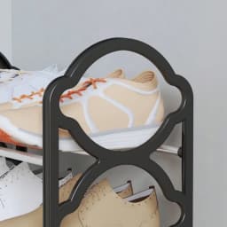 Multi-layer vertical shoe rack, shoe storage rack, suitable for living room, bedroom (4 layers)