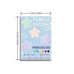 280pcs Star Acne Patch, Waterproof and Breathable, Daily Facial Use, Facial Skin Cover and Care Essentials, Personal Care