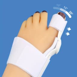 Big Toe Hallux Valgus Orthosis Day and Night Style Shoes for Men and Women with Overlapping Toes Big Toe Eversion Orthosis