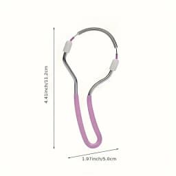 1PCFacial Epilator for Women, Remove Unwanted Hair on Upper Lip, Chin, Face, Portable Handheld Spring Roller Epilator for Smooth