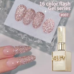 XEIJAYI 1Pc 15ml Gel Nail Polish ,UV LED Soaking Nail Gel, Semi-Permanent, DIY Salon Quality Nail Art Gel For Spring And Summer