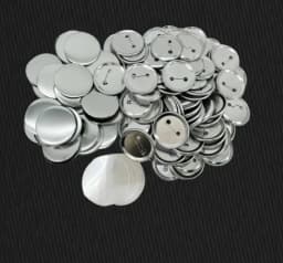10/20 Pcs Metal Badge Pin Button Maker Parts DIY Blank Badge Button Parts for Art Crafts Making Iron-Base Badges Set 25-75MM