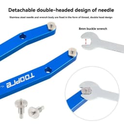 TOOPRE Bike Crank Arms Cap Pin Spanner Adjustable Tool Bicycle Hub Bottom Bracket Freewheel Pin Wrench For NX/GX DUB/FSA/XX/X01