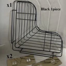 Space Saving Corner Shower Rack - Triangular Bathroom Organizer Without Drilling, Suitable for Storing Shampoo and Soap
