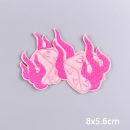 Colorful Letters Applique Iron On Patches For Clothing Stickers Cartoon Phrases Embroidered Patches On Clothes Fusible Badges