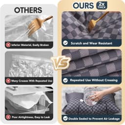 Vacuum Storage Bags,Travel Essentials Suitcases Clothes Organizer Packaging Bag Practical Accessories Compression Packing Cubes