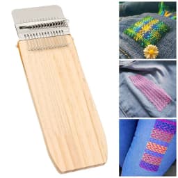 Household Rectangular Stitching Mending Braiding Patching Weave Tool Darning Machine Textile Tool Loom