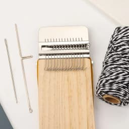 Household Rectangular Stitching Mending Braiding Patching Weave Tool Darning Machine Textile Tool Loom