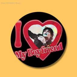My C-Chemical R-Romance Badges Button Round Creative Pin Brooch Badge Bag Decor Accessories Fans Collect Friends Gifts