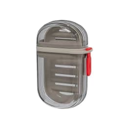 1/3PCS Portable Travel Soap Case Leakproof Plastic Soap Holder with Drain & Cover for Bathing And Traveling
