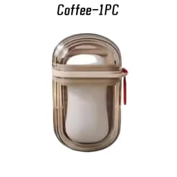 1/3PCS Portable Travel Soap Case Leakproof Plastic Soap Holder with Drain & Cover for Bathing And Traveling