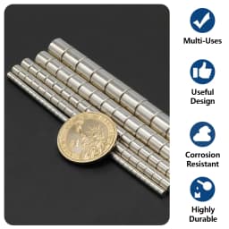 Powerful Neodymium Magnet N35 NdfeB Permanent Magnetic imanes Round Super Strong Fridge Magnets DIY 3x3 5x5 6x6 8x8 10x10mm