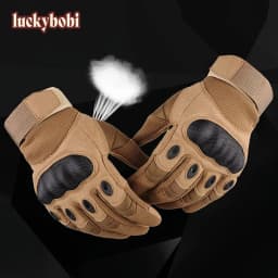 Outdoor Hardshell Black Hawk Tactical Sports Gloves Male Cross Border Protection Male Five Finger Hardshell Training
