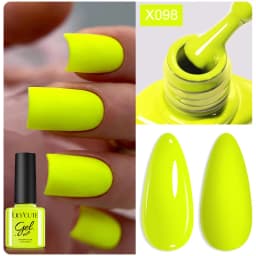 LILYCUTE 5ML Champagne Gold Reflective Glitter Liner Gel Nail Polish Bright Sparkling French Semi Permanent Nail Painting UV Gel