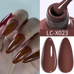 LILYCUTE 5ML Champagne Gold Reflective Glitter Liner Gel Nail Polish Bright Sparkling French Semi Permanent Nail Painting UV Gel