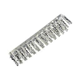 100PCS Dupont Connector 2.54mm Jumper Wire Cable Pin Connector Terminal Female Male Pin Connector for Housing Jumper