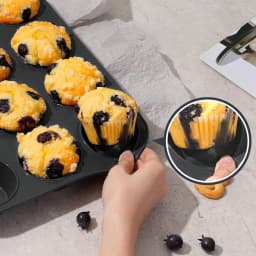 12 Holes Cupcakes Mold Non Stick Muffin Cupcake Silicone Mold Soap Chocolate Muffin Baking Pan Silicone Cake Mold Baking Tools