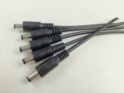 1/5/10 Pcs 5.5x2.1mm DC Male Female Power Plug Cable Wire Jack Adapter Connector for CCTV Single Color 3528 5050 LED Tape Light