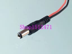 4mm Banana Plug to 5.5 X 2.1mm DC Power Male Plug Charger 22AWG 60CM Cable