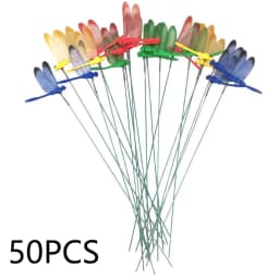 5/10/50pcs Colorful 3D Dragonfly Garden Yard Planter Dragonfly Flower Arrangement Dragonfly Outdoor Decor Flower Pots Decoration