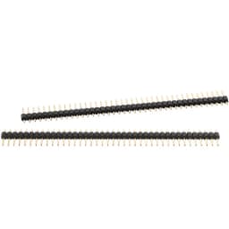 5Pcs 1.27mm/2.0mm/2.54mm Pin Header 1*40P 1*50P 2*40P 2*50P Breakable Pin Header PCB JST Connector Strip For Arduino DIY Kit