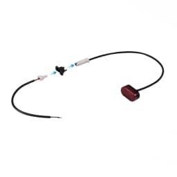 For Xiaomi Mijia MI M365 1S M187 Pro E-Scooter Tire Splash Fender with Rear Taillight Front Back Guard Mudguard screw line Parts