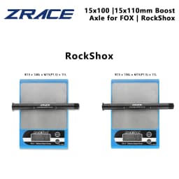 ZRACE MTB Fork QR15x100 / QR15x110 Thru Axle Lever Accessories for ROCKSHOX / FOX, 15x100 15x110 QR15 15*100 15*110