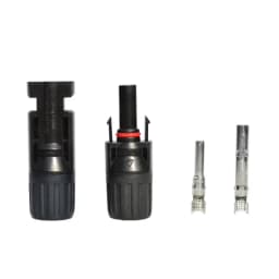 Free Shipping 400/200/100/10 Pcs Solar Connector PV Plug 1000V DC 30A Connectors Kit for Photovoltaic PV/MC Cable 2.5/4/6mm²