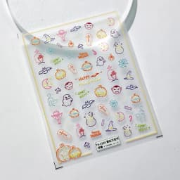 1pcs 5D Kawaii Relief Cartoon Fox Nail Art Stickers Kawaii Star Animals Acrylic Backglue Nail Decorations Decals Accessories DIY