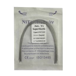 10pcs/Pack AG Dental Orthodontic Arch Wires NITI Round / Rectangular Oval Form Ortho Arch Wire Dentist Tool
