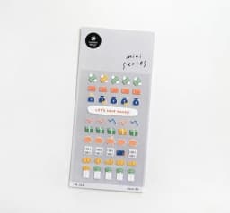 Suatelier Mini Stickers Korean Cartoon Dinosaur Animal Scrapbooking DIY Nail Sticker Junk Journal Diary Decor Craft Supplies