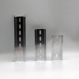 6PCS Universal Type 35mm Aluminum Slotted DIN Rail for C45 DZ47 Terminal Blocks Contactor Din Rail Terminal Blocks With sheath