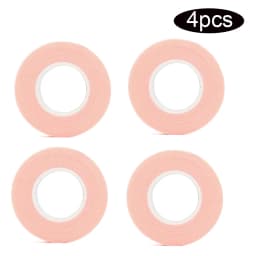 OKAYLASH 4Pcs/lot Eyelash Extension Tape Breathable Medical Non-woven Adhesive Tape Eyelash Patch Tapes Cutter Cutting Tool