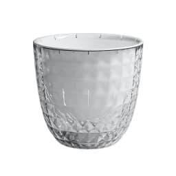 Self Watering Flowerpot Automatic Water Absorbing Flowerpot Transparent Double Layer Plastic Succulent Plant Pot Decorative Pot