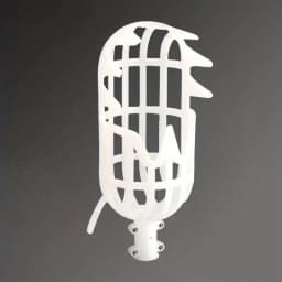1pc Fruit Picker Tool, Metal Cherry Picker Tool, Fruit Picker Basket Head,Fruit Harvester Attachment Garden Hardware Tools
