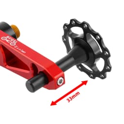 MUQZI Folding Bike Chain Tensioner Bicycle Single Speed Chain Guide