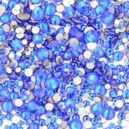 JUNAO 1400pcs Mix Size Mix AB Color Glass Rhinestone Flatback Crystal Stones Non Hotfix Strass Appliques For Nail Dress Crafts