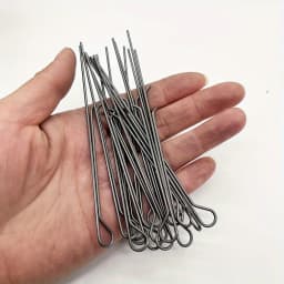 5/10Pcs 4.3 Inch Candle Wick Holders Clip Wick Fixer Stainless Steel Holders for Candle Making Metal Wick Centering Device Tools