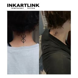 Berserker Temporary Tattoo,Lasts To 15 Days New Technology Magic Waterproof Semi Permanent Sticker.