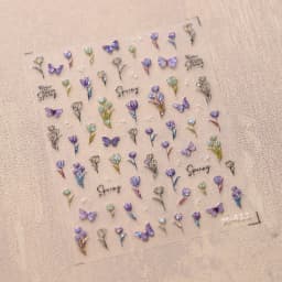 1pcs 5D Exquisite White Flower Nail Art Stickers 2024 Kawaii Flower Nail Decoration Decals Self Adhesive Slider DIY Accessories