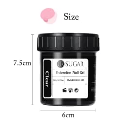 UR SUGAR 150g Quick Extension Gel Pink Jelly Milky White Camouflage Finger French Hard Gel UV LED Gel Nail Art Design Manicure