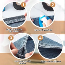 1Pc Hot Melt Double-Sided Tape Self-Adhesive Pants Paste Iron on Trousers Fabrics For DIY Sewing Craft Patchwork Supplies