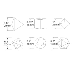 7pcs/Set Blood Stain Dice Set TRPG Dice Polyhedral Table Game Dice Role-Playing TRPG Dice
