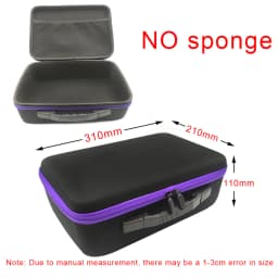 Multi-Size EVA Hard Storage Box Travel Zipper Bag Shockproof Outdoor Tools Bag For Earphone Storage Case Accessories