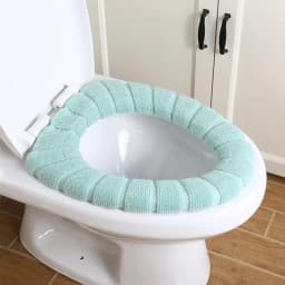 Toilet Seat Cover Warm Soft Acrylic Washable Mat Home Decor Closestool Mat Seat Case Toilet Lid Cover Accessories Bathroom Home