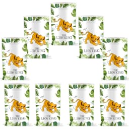Lion King Simba Party Favors Animal Slap Bracelet Sticker Keychain Kids Birthday for Boys Festival Gifts Pinata Filler Gift
