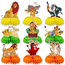 Lion King Simba Party Favors Animal Slap Bracelet Sticker Keychain Kids Birthday for Boys Festival Gifts Pinata Filler Gift